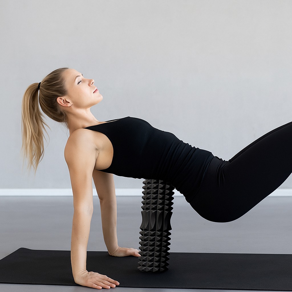 Foam Roller High Density - EVA Köpük Fitness Sırt Rulosu Tetik