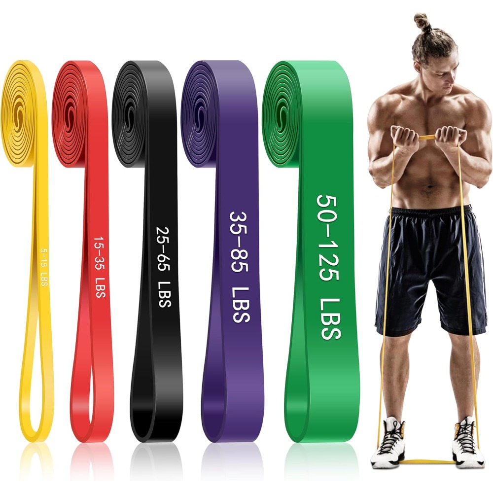 Resistance Band Heavy - Çekme Hareketi Destek Bantları, 5 Seviyeli