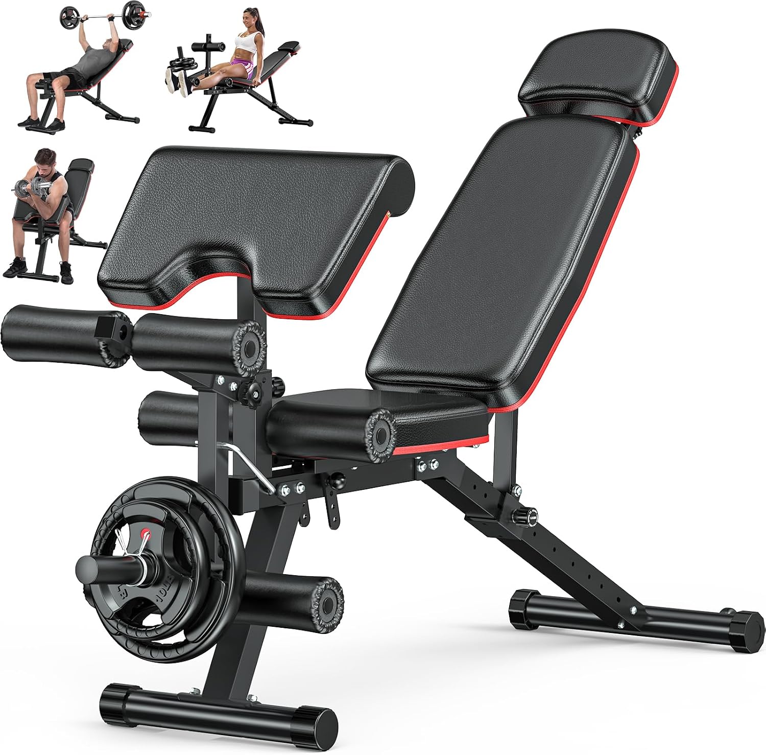 Home Gym Leg Extension - Bacak Ekstansiyonlu ve Leg Curl Özellikli