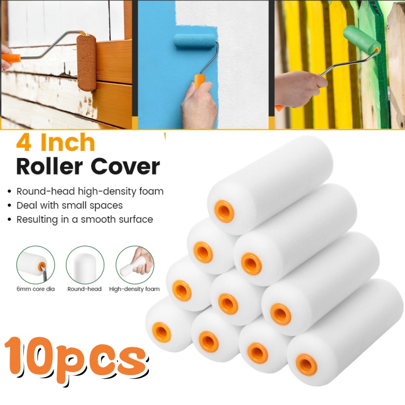 Foam Roller High Density - 10 adet 4 inç yüksek emici