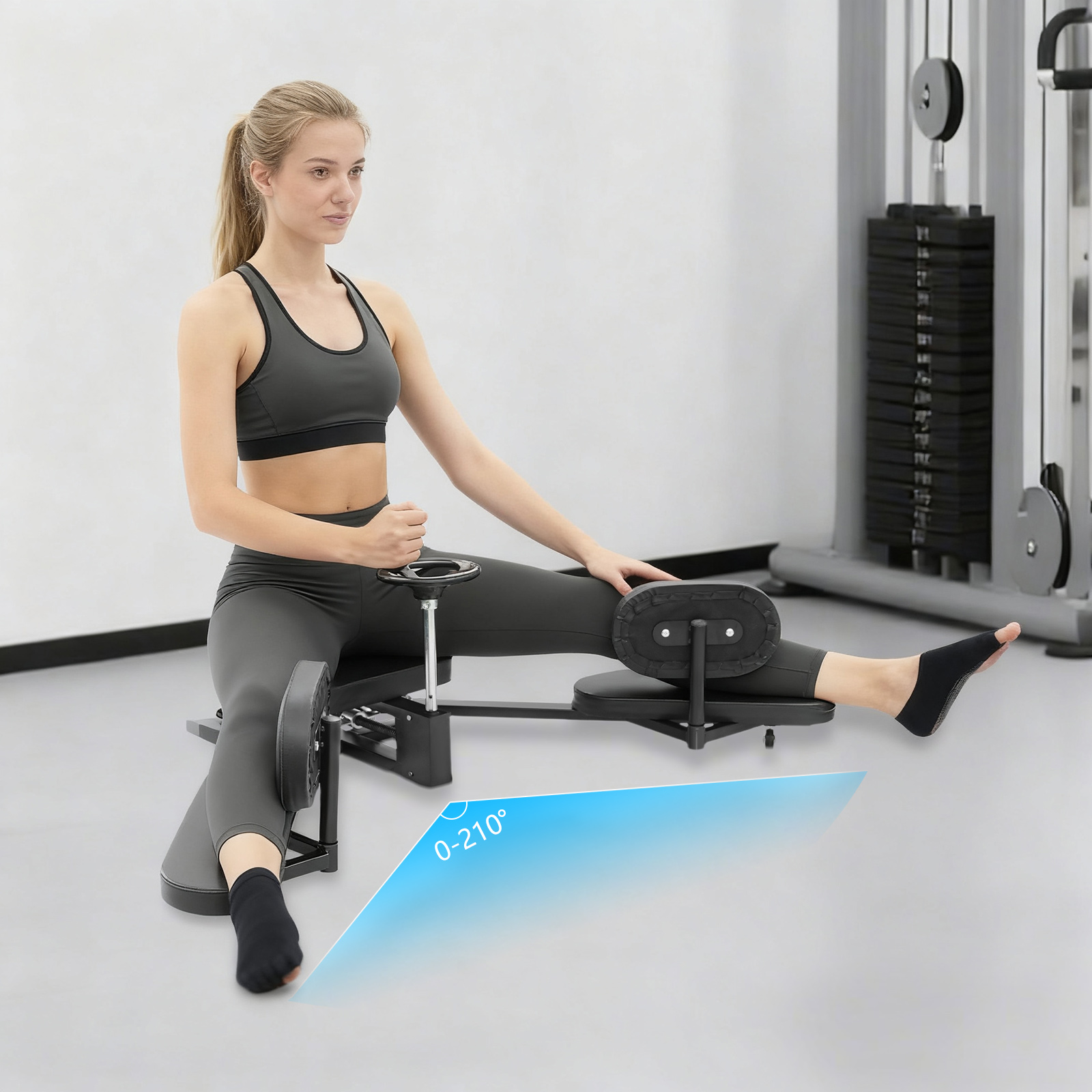 Home Gym Leg Extension - Bacak Açma Aleti, 0-210 Ayarlanabilir Esneklik