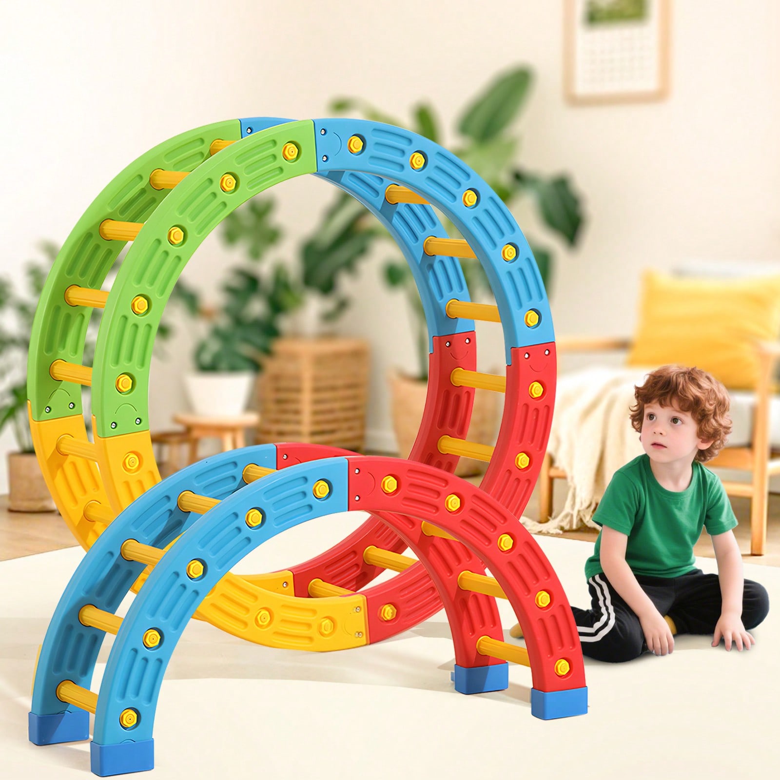 Home Gym For Kids - GCCSJ 2'si 1 Arada Katlanabilir Çocuk