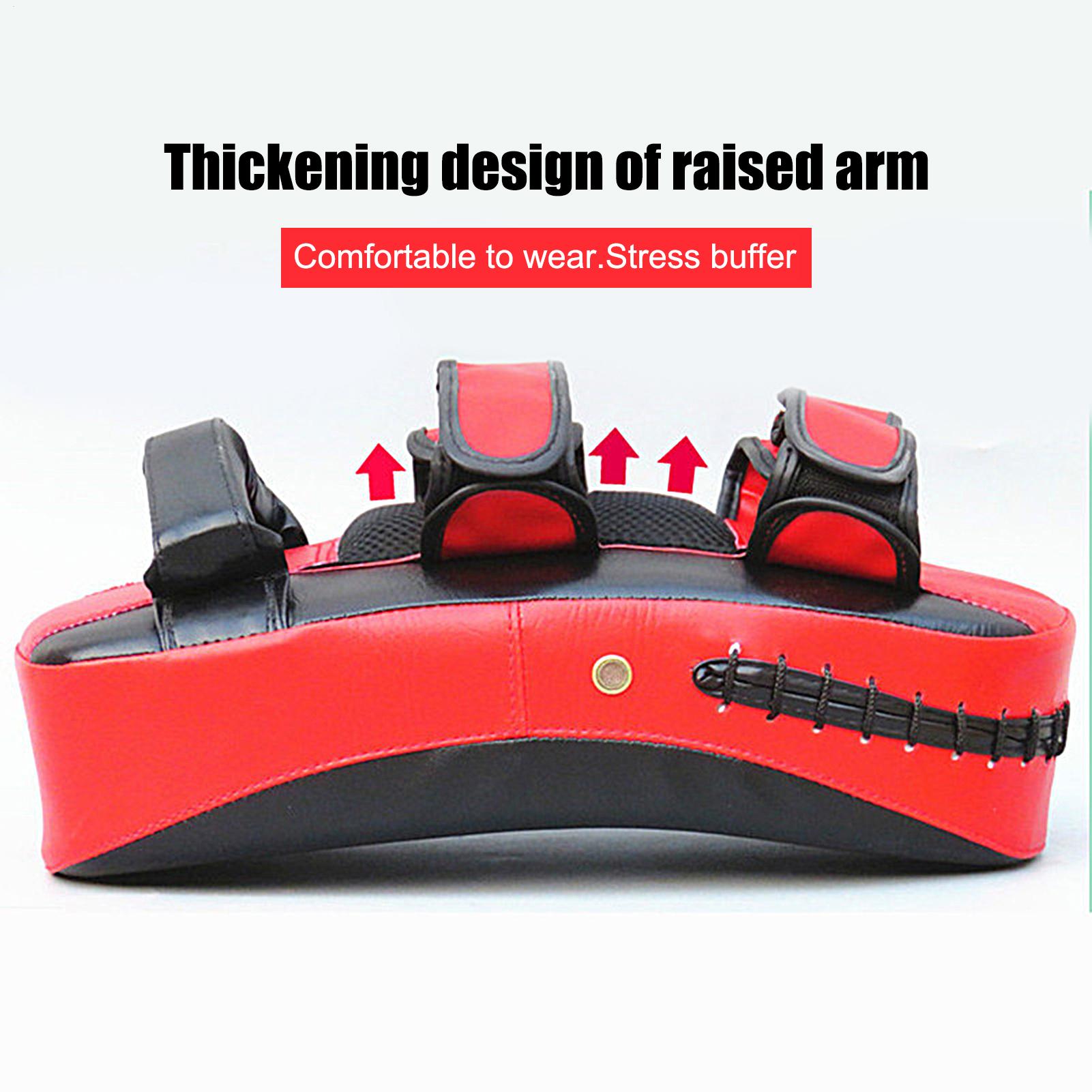 Home Gym For Kids - Boks Pedleri PU Deri Kavisli Yumruk