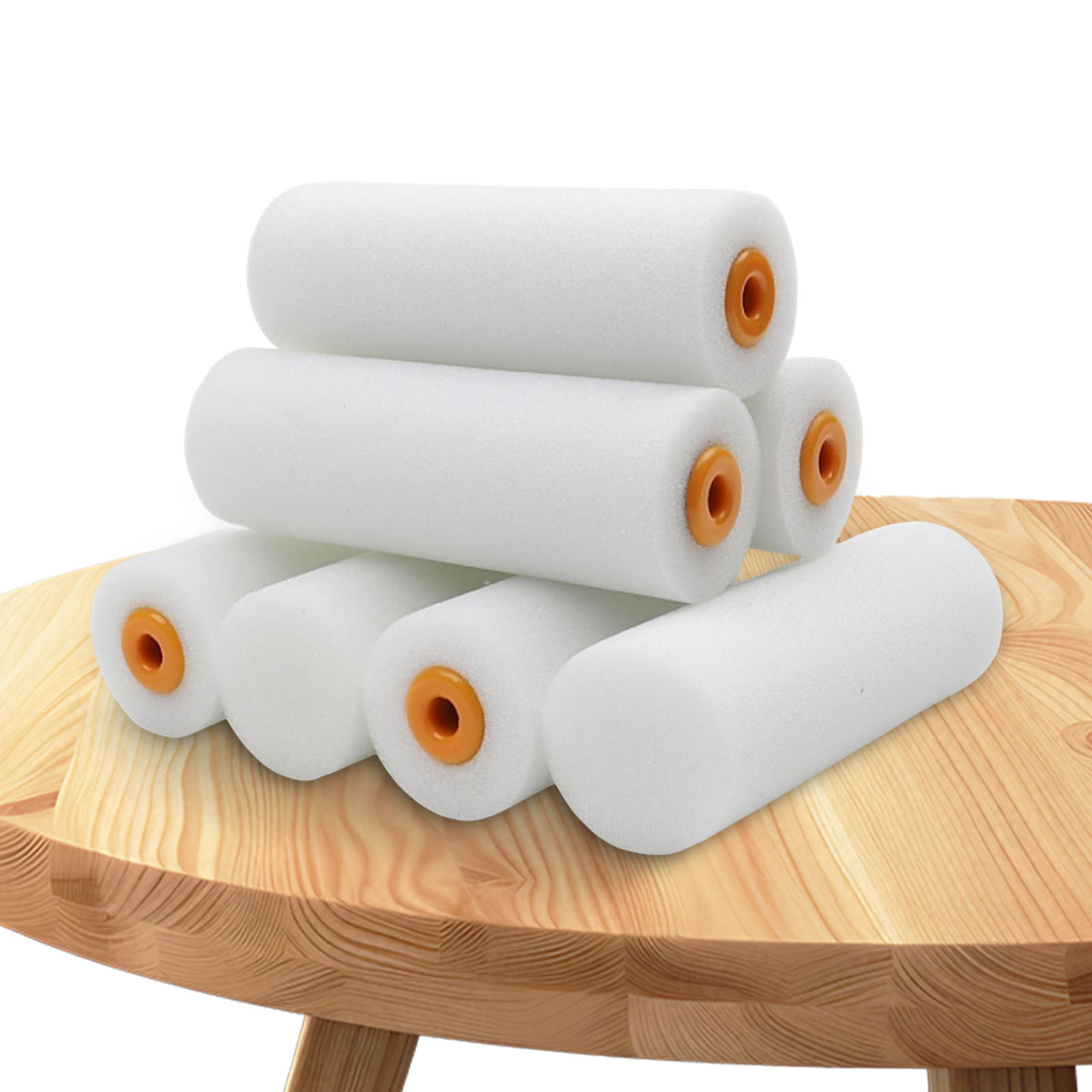 Foam Roller High Density - 10'lu Paket Köpük Boya Ruloları 4