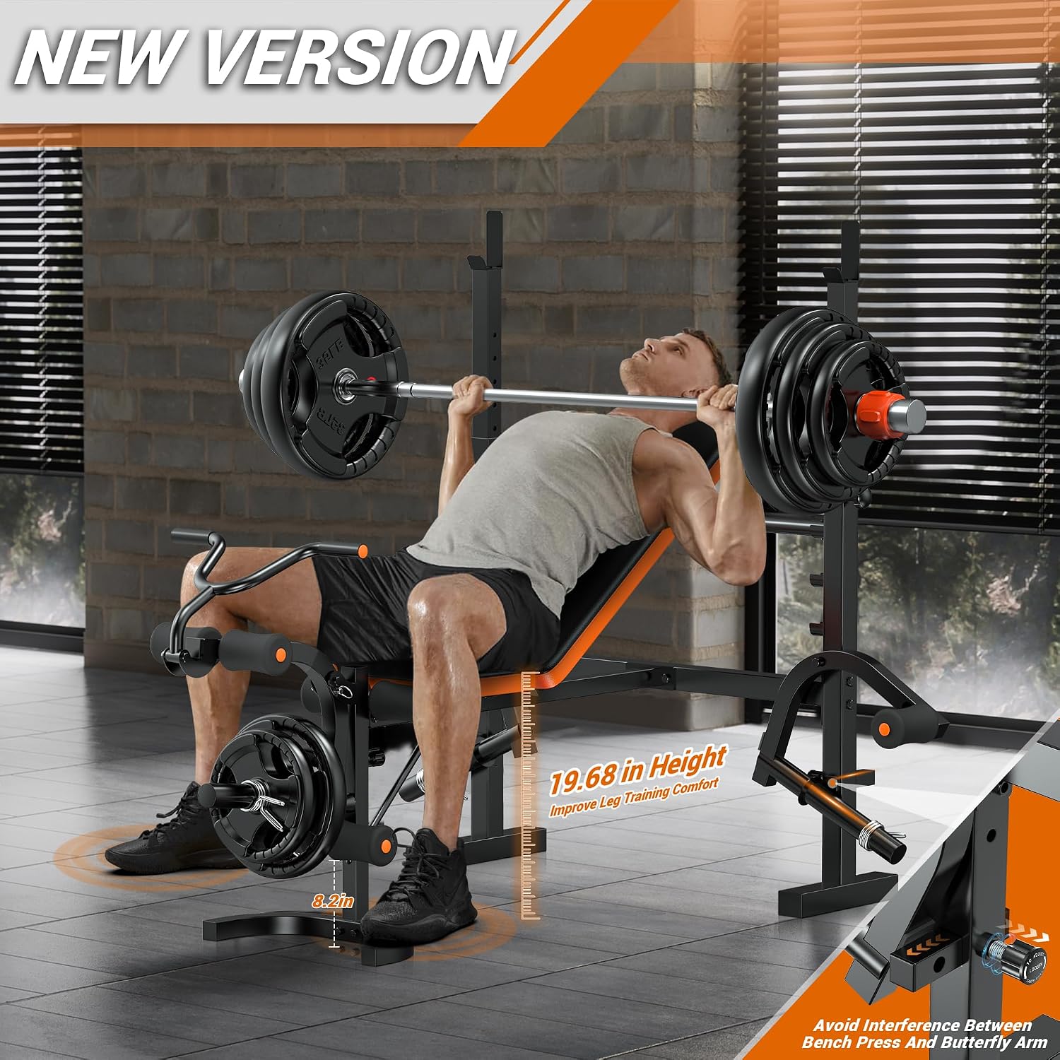 770LBS Ağırlık Sehpası, Bacak  - Home Gym Leg Extension incelemesi ve fiyatı