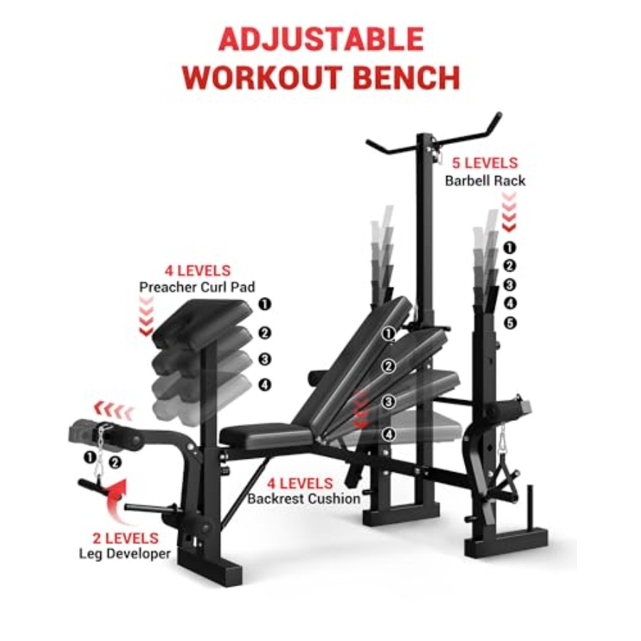 8'i 1 Arada Katlanabilir Ağırl - Home Gym Leg Extension incelemesi ve fiyatı