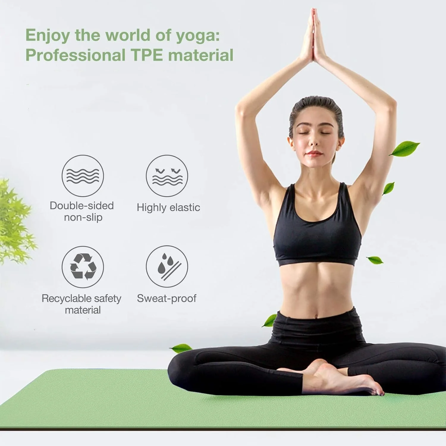TPE yoga matı çevre dostudur,  - Home Gym Furniture incelemesi ve fiyatı