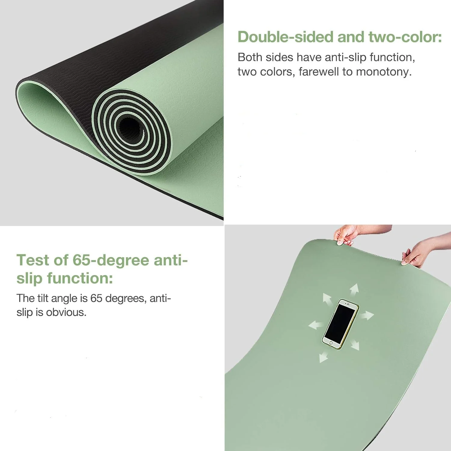 TPE yoga matı çevre dostudur,  - Home Gym Furniture incelemesi ve fiyatı