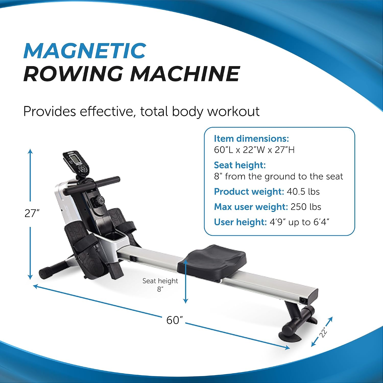 Manyetik Kürek Makinesi - Akıl - Home Gym Minimalist incelemesi ve fiyatı