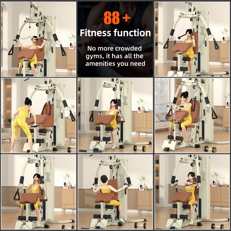 Kapsamlı eğitim makinesi yükse - Home Gym Multi Station incelemesi ve fiyatı