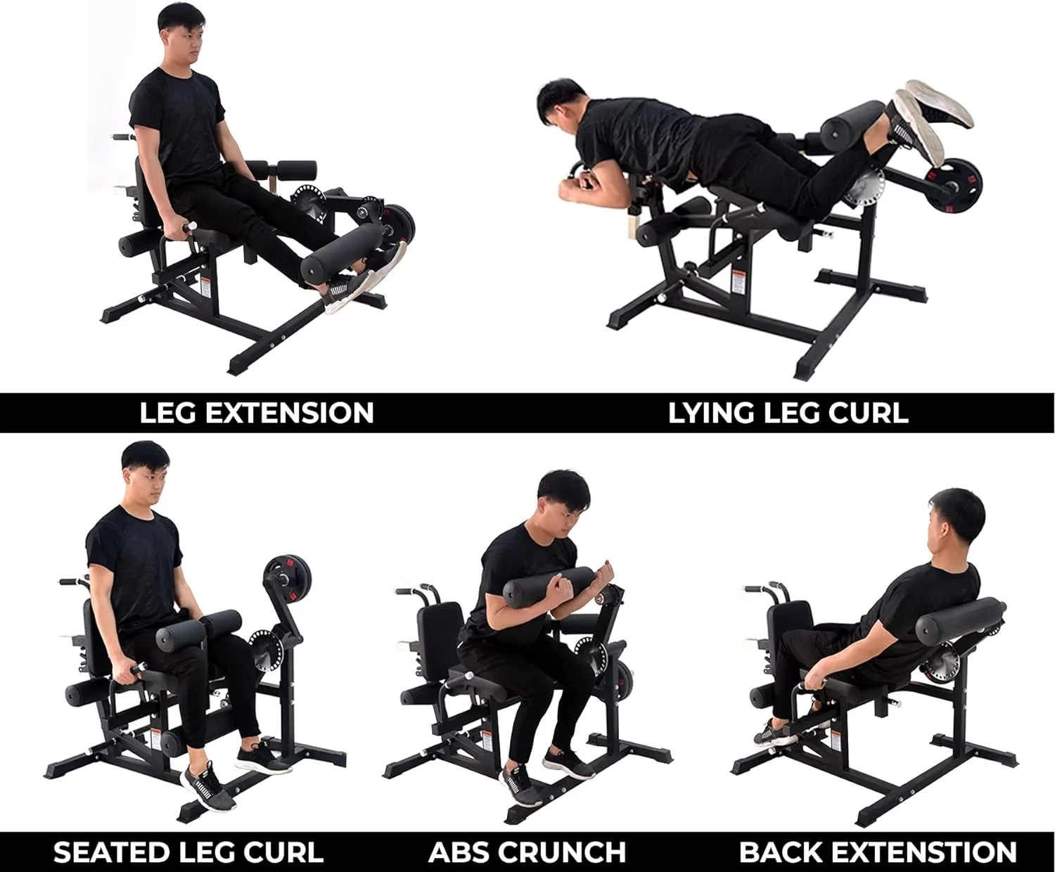 Plaka Yüklü Ayarlanabilir Baca - Home Gym Leg Extension incelemesi ve fiyatı