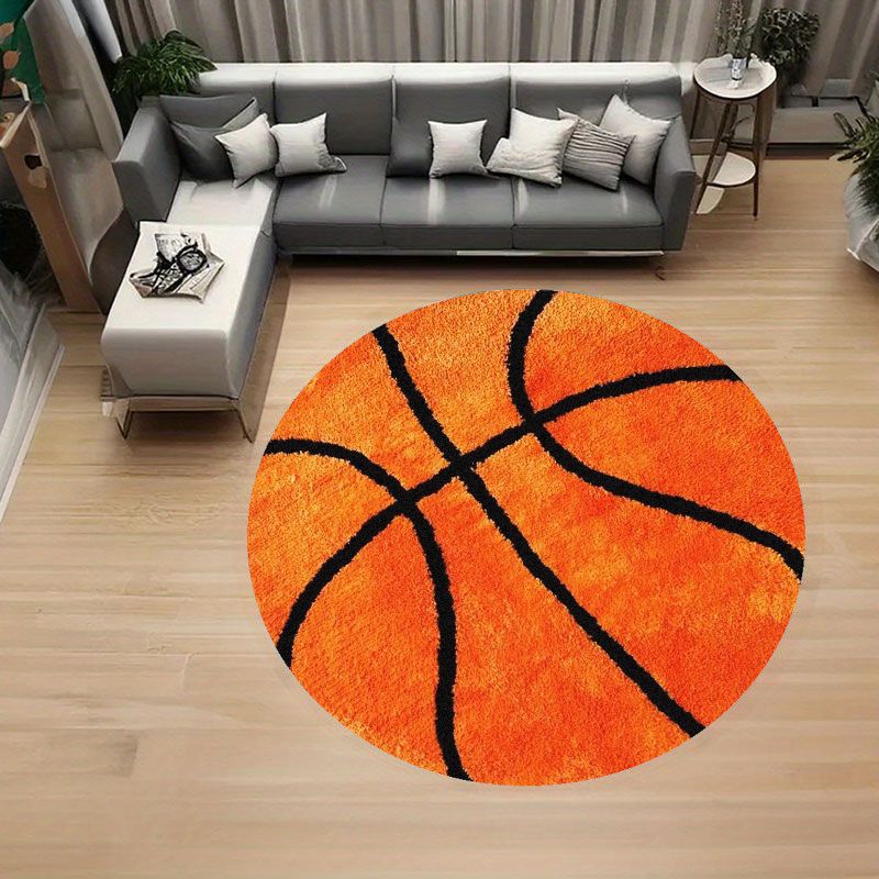 Basketbol Desenli Yuvarlak Hal - Home Gym Furniture incelemesi ve fiyatı