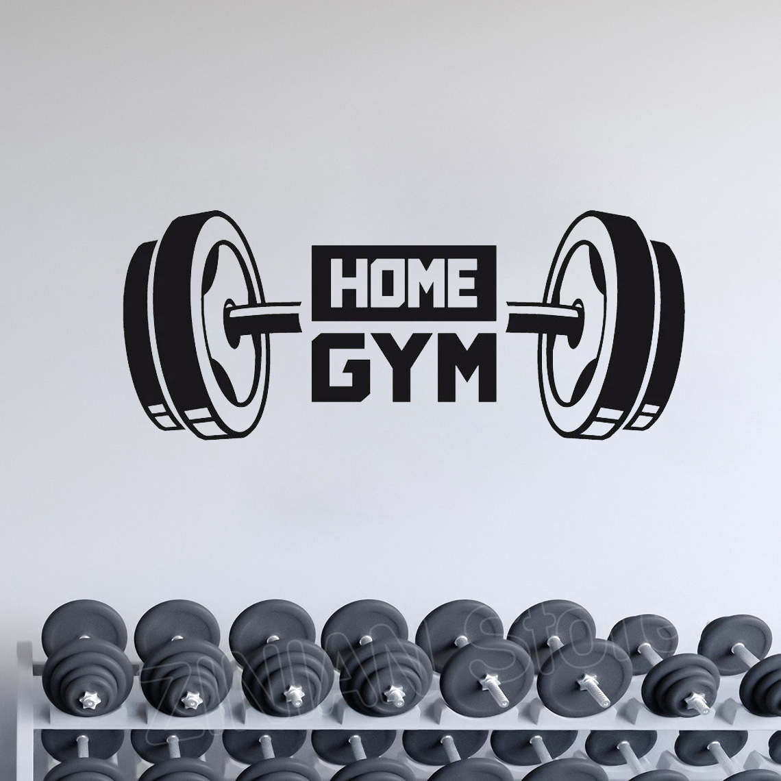 Fitness ev spor dekor duvar St - Home Gym Furniture incelemesi ve fiyatı